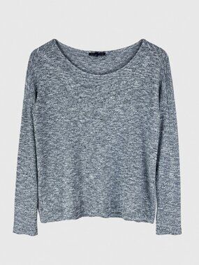 2015 American Eagle Women's Open Back Long Sleeve Crop Top